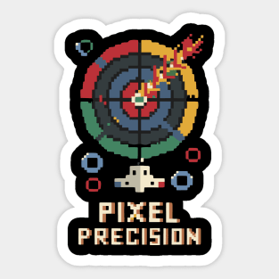 PIXEL PRECISION Sticker